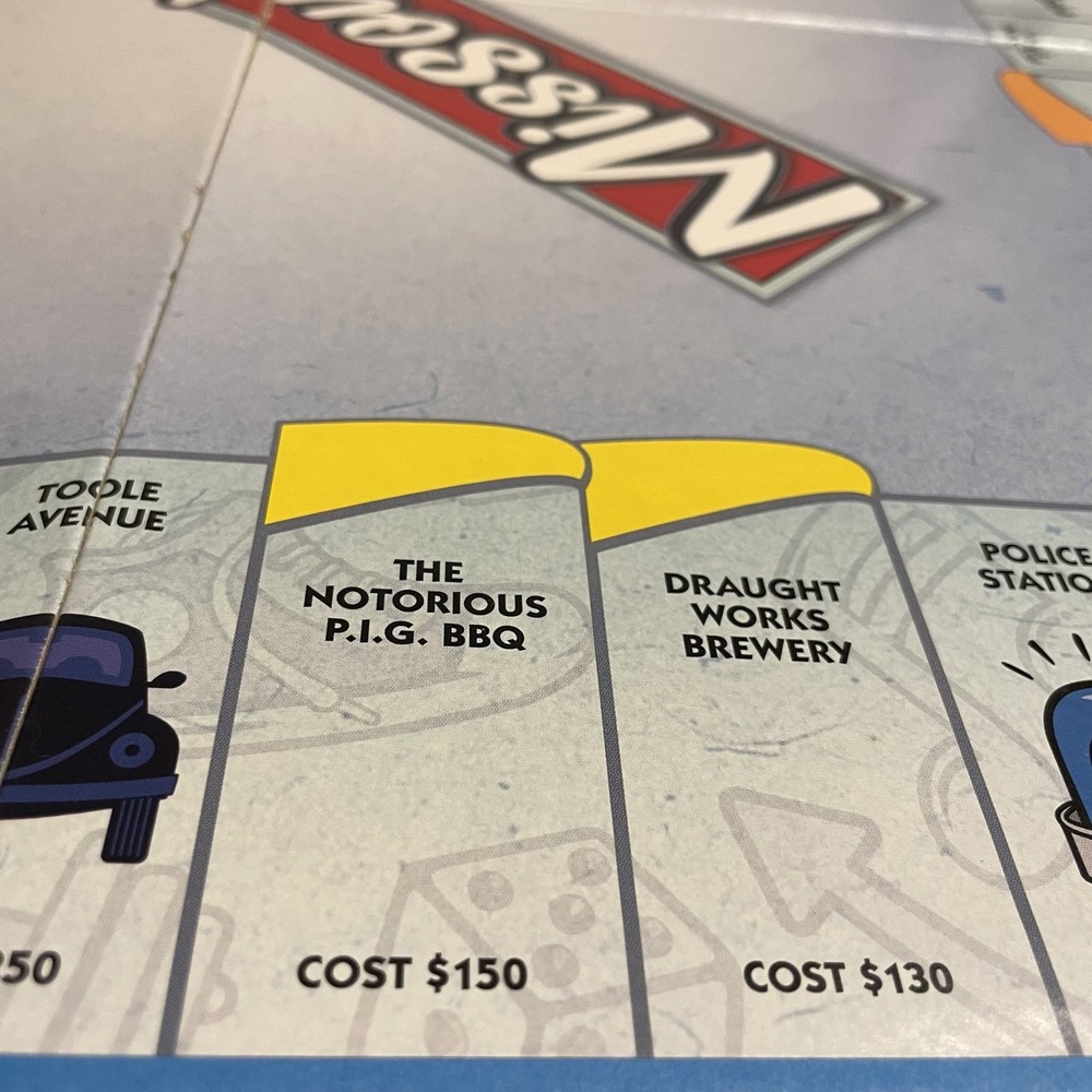 MISSOULA OPOLY Board Game Missoula, MT COMPLETE Montana Big Fun - Picture 9 of 9